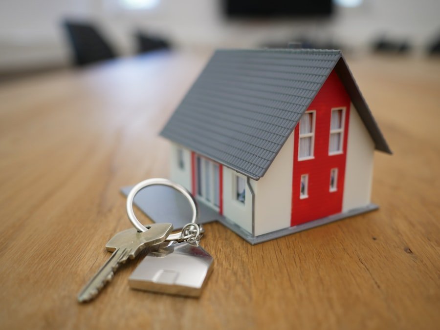 Reinforced home entry door with deadbolt — proper security setup